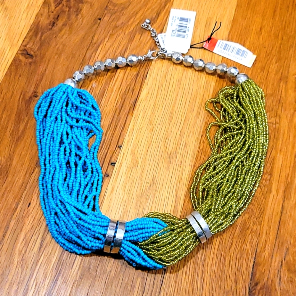 Turquoise/green necklace